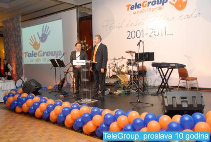 TeleGroup, proslava 10 godina